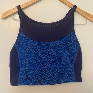 High neck Lululemon sports bra.